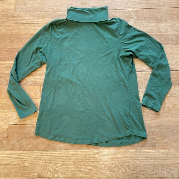 J. Jill long sleeve green turtleneck shirt top size XS b27 - Picture 1 of 4